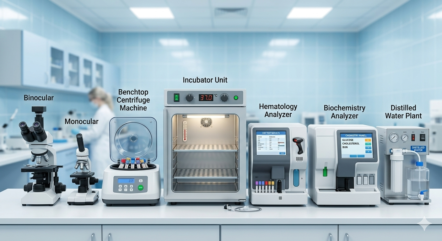 Lab Equipment (Main Machinery)