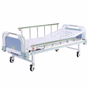 39-132 Hospital Bed-Semi Fowler with Hand Crank (Wooden Base)